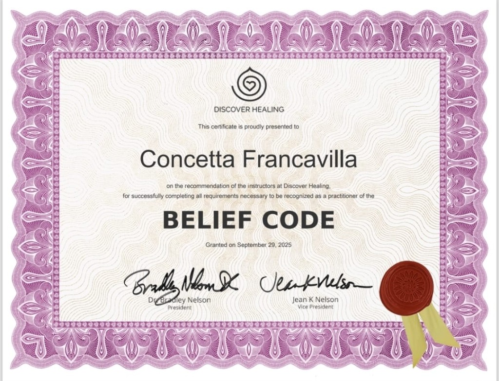 Belief Code Energy Therapy — Certified Practitioner