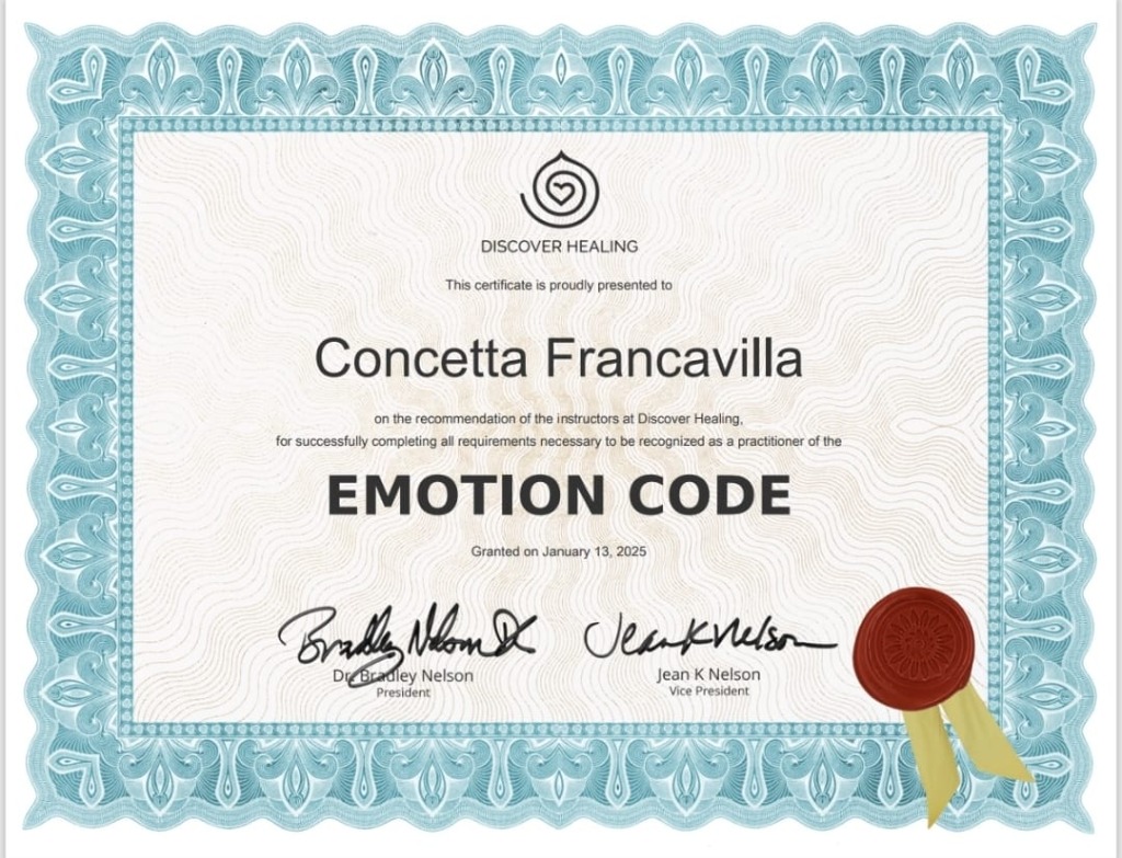 Emotion Code & Body Code — Certified Practitioner